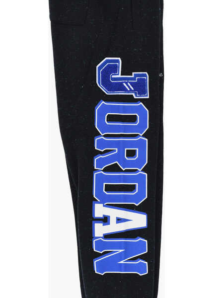 Pantaloni de trening Nike Air Jordan Brushed Cotton Blend Court Of Legends Joggers Black Baieti (BM 18027157) 3