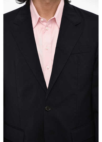 Costume DSQUARED2 Virgin Wool Turn Up Cuff 2-Button Suit Blue Barbati (BM 18027208) 3