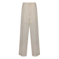 Pantaloni casual Philosophy Di Lorenzo Serafini Cotton Blend Trousers Femei