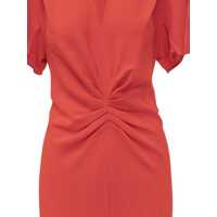 Imbracaminte Victoria Beckham Dama - Rochii Victoria Beckham Victoria Beckham Midi Dress RED Femei (BM 18027654) - B-mall.ro