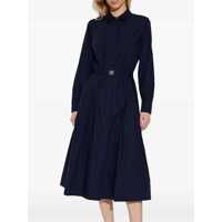 Imbracaminte Tory Burch Dama - Rochii Tory Burch Tory Burch Pleated Dress-Shirt BLUE Femei (BM 18027903) - B-mall.ro