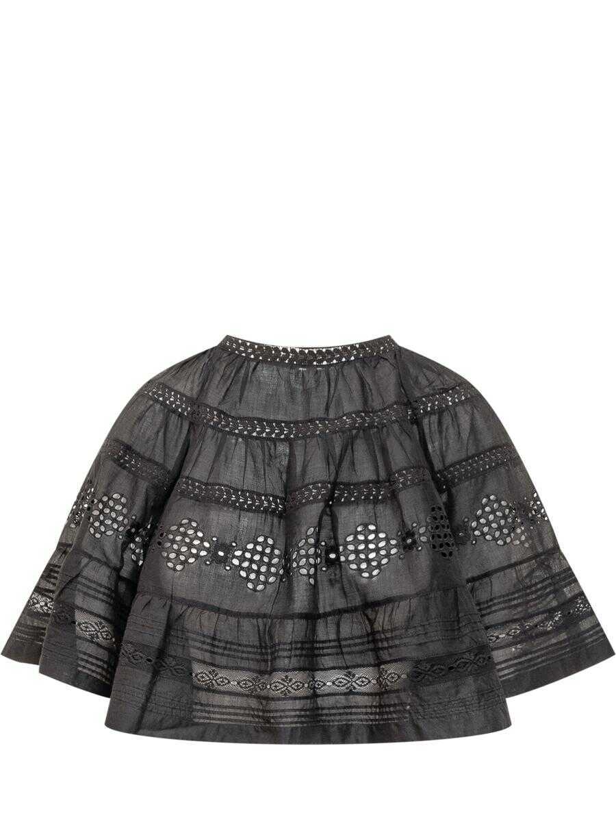 Topuri Isabel Marant Isabel Marant toile Top Dilama Black Femei (BM 18028539) 1