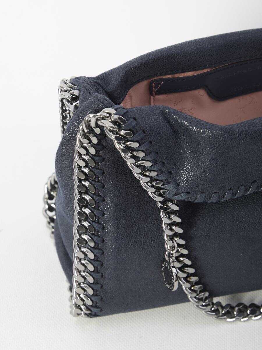 Genti de mana Stella McCartney Mini Falabella Tote Bag BLUE Femei (BM 18028713) 4