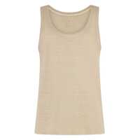 Topuri 120% Lino Linen Top Femei
