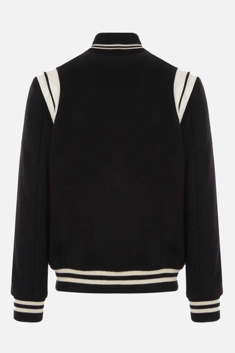 Paltoane Saint Laurent Saint Laurent Coats Black Barbati (BM 18028788) 2