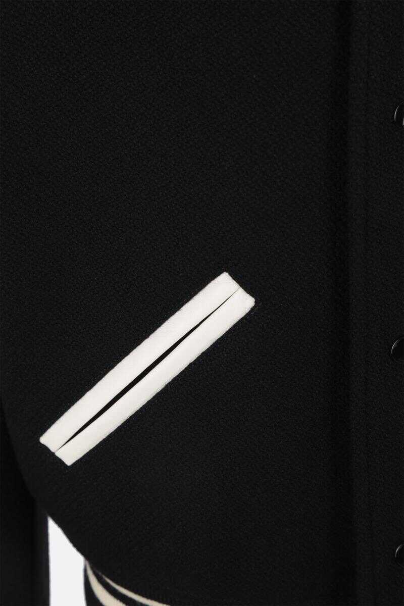 Paltoane Saint Laurent Saint Laurent Coats Black Barbati (BM 18028788) 4