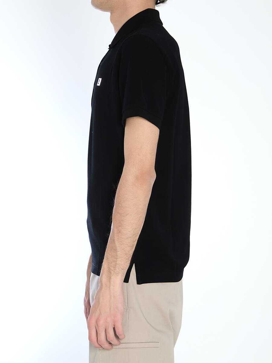 Tricouri Polo Fendi Ff Polo Shirt Black Barbati (BM 18028806) 3
