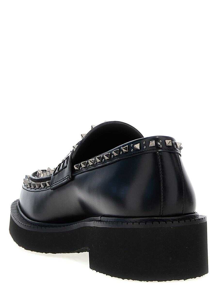 Mocasini Valentino Garavani Valentino Garavani Valentino Garavani Gentleglam Loafers Black Barbati (BM 18029445) 3