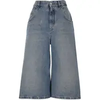 Pantaloni casual Stella McCartney Denim Cotton Bermuda Shorts Femei