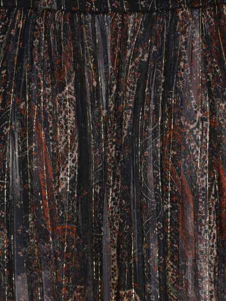 Fuste Saint Laurent Saint Laurent  Skirts MULTICOLOR FONC Femei (BM 18030555) 3