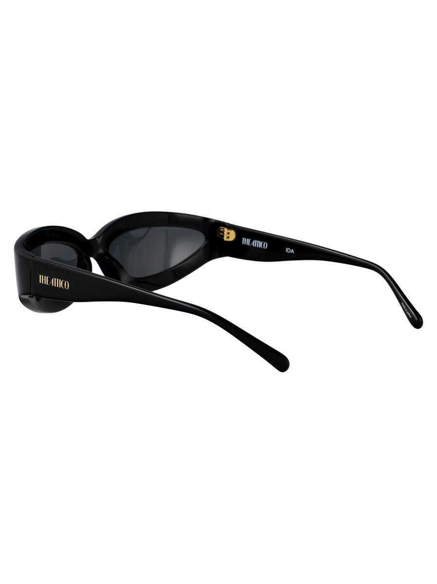 Ochelari de soare THE ATTICO The Attico Sunglasses BLACK/YELLOWGOLD/GREY Femei (BM 18030894) 4