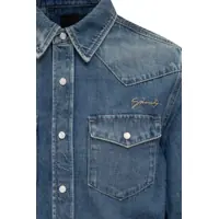 Camasi de blugi pentru Barbati - Camasi de blugi Givenchy Givenchy Straight Denim Shirt MULTICOLOR Barbati (BM 18031212) - B-mall.ro