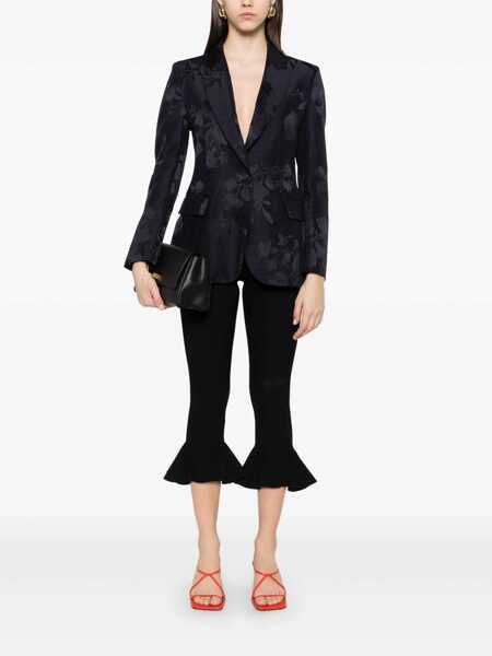 Geci P.A.R.O.S.H. P.A.R.O.S.H. Single-Breasted One Button Jacket BLUE Femei (BM 18031695) 2