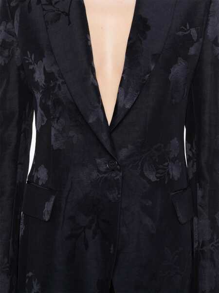 Geci P.A.R.O.S.H. P.A.R.O.S.H. Single-Breasted One Button Jacket BLUE Femei (BM 18031695) 5