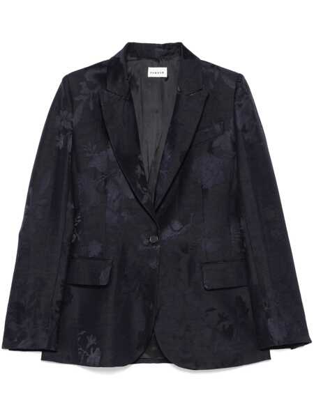 Geci P.A.R.O.S.H. P.A.R.O.S.H. Single-Breasted One Button Jacket BLUE Femei (BM 18031695) 1