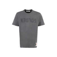Tricouri Golden Goose Logo Cotton T-Shirt Barbati