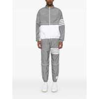 Geci Thom Browne pentru Barbati - Geci Thom Browne Thom Browne Mid Grey And White Casual Jacket Grey Barbati (BM 18033039) - B-mall.ro