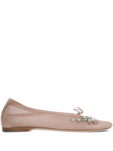 Balerini SIMONE ROCHA Simone Rocha Flat Shoes NUDEPINKMULTI Femei (BM 18033492) 1