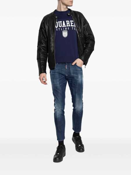 Pulovere DSQUARED2 DSQUARED2 D2 Male Main Collection BLUE VARIANT Barbati (BM 18033699) 2