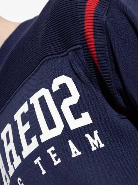 Pulovere DSQUARED2 DSQUARED2 D2 Male Main Collection BLUE VARIANT Barbati (BM 18033699) 5