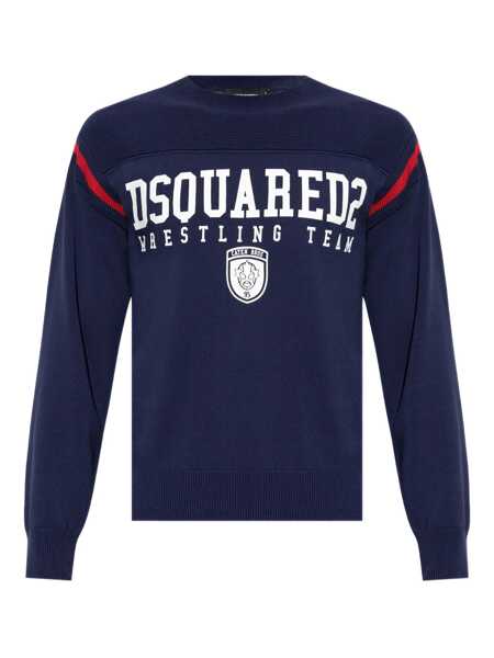 Pulovere DSQUARED2 DSQUARED2 D2 Male Main Collection BLUE VARIANT Barbati (BM 18033699) 1