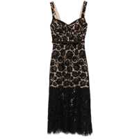 Rochii Self-Portrait Fine Lace Midi Dress Femei