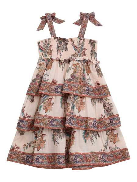 Rochii ZIMMERMANN Rhiannon Kids Tiered Dress Multicolor Fete (BM 18034743) 2