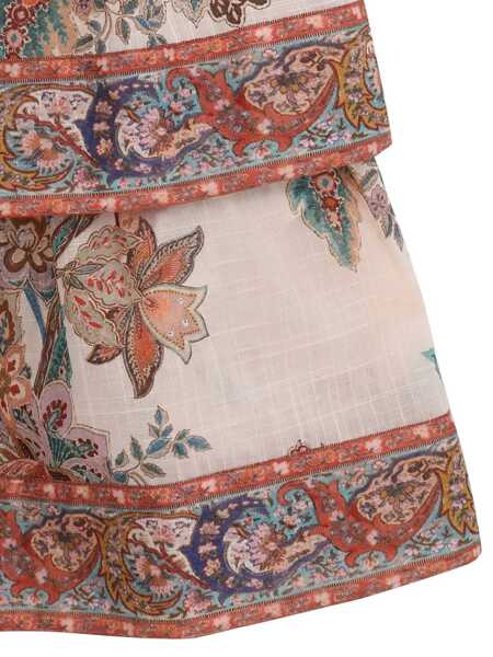 Rochii ZIMMERMANN Rhiannon Kids Tiered Dress Multicolor Fete (BM 18034743) 3