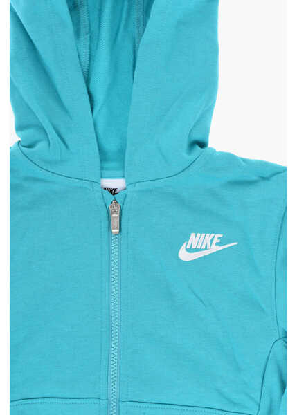 Pantaloni de trening Nike Solid Color Sweatshirt And Joggers Set With Embroidered Logo Blue Baieti (BM 18034837) 3