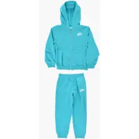 Pantaloni de trening Solid Color Sweatshirt And Joggers Set With Embroidered Logo Baieti