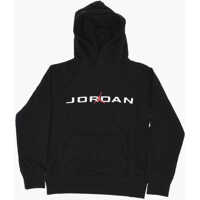 Bluze de trening Air Jordan Solid Color Hoodie With Contrasting Logo Baieti
