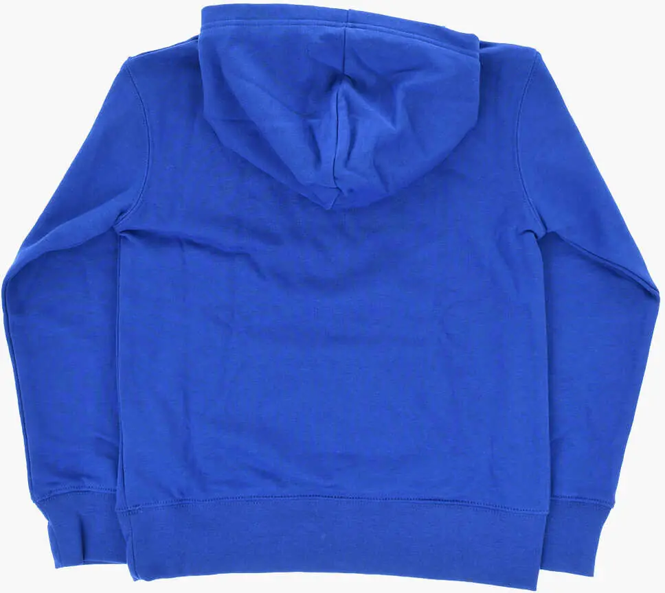 Bluze de trening Nike Air Jordan Solid Color Hoodie With Contrasting Logo Blue Baieti (BM 18034873) 3