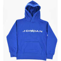 Bluze de trening Air Jordan Solid Color Hoodie With Contrasting Logo Baieti
