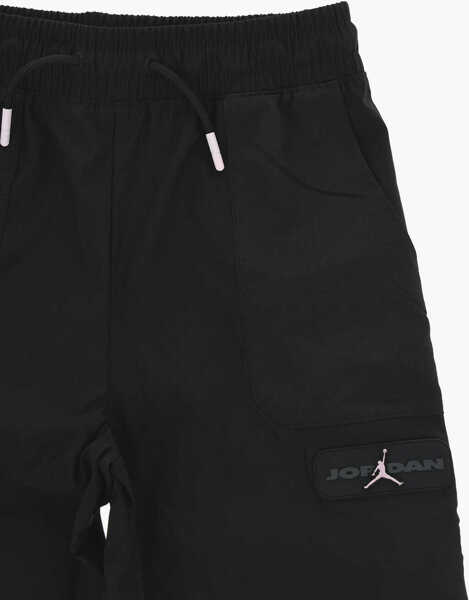 Pantaloni casual Nike Air Jordan Solid Color Utility Crafted Casual Pants Black Baieti (BM 18034879) 2