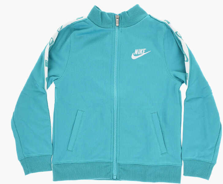 Pantaloni de trening Nike Solid Color Sweatshirt And Joggers Set With Logoed Side Band Blue Baieti (BM 18034891) 2