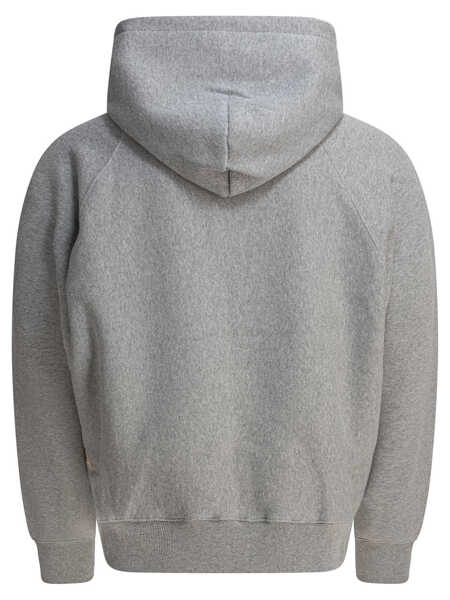 Bluze de trening STSSY Zipper Hoodie Grey Barbati (BM 18034962) 2
