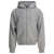 ST&Uuml;SSY Zipper Hoodie Grey
