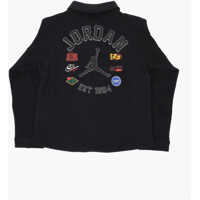 Jachete pentru Baieti pagina 2 - Jachete Nike Air Jordan Fleeced Cotton Court Of Legends Overshirt With Br Black Baieti (BM 18035017) - B-mall.ro