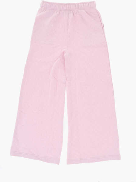 Pantaloni de trening Converse All Star Solid Color Joggers With All-Over Stars Pink Baieti (BM 18035029) 3