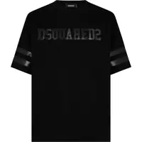 Tricouri Cotton Crew-Neck T-Shirt With Embossed Ton On Ton Logo Barbati