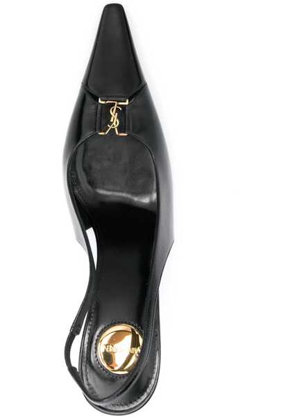 Pantofi cu toc Saint Laurent Babylone Pums BLACK Femei (BM 18035143) 4