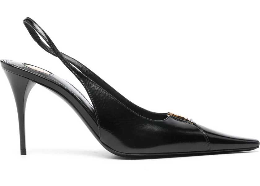 Pantofi cu toc Saint Laurent Babylone Pums BLACK Femei (BM 18035143) 1