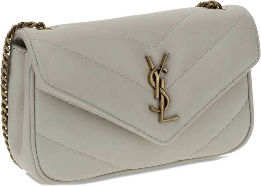 Genti de umar Saint Laurent Lou Lou Shoulder Bag IVORY Femei (BM 18035194) 3