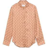 Camasi casual Satin Moon Shirt Femei
