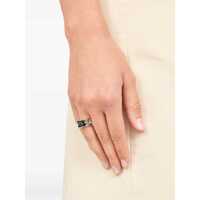Inele Dama - Inele MM6 Maison Margiela Logo Ring SILVER Femei (BM 18035335) - B-mall.ro