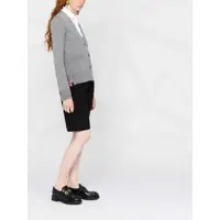 Cardigane Thom Browne Dama - Cardigane Thom Browne Relaxed Fit Cardigan GREY Femei (BM 18035353) - B-mall.ro