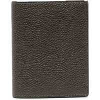Portofele Grained Leather Card Case Barbati