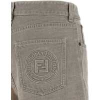 Imbracaminte Fendi Dama - Pantaloni scurti Fendi Denim Shorts GREY Femei (BM 18035752) - B-mall.ro