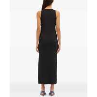 Rochii MSGM Dama - Rochii casual MSGM Long Dress BLACK Femei (BM 18035824) - B-mall.ro