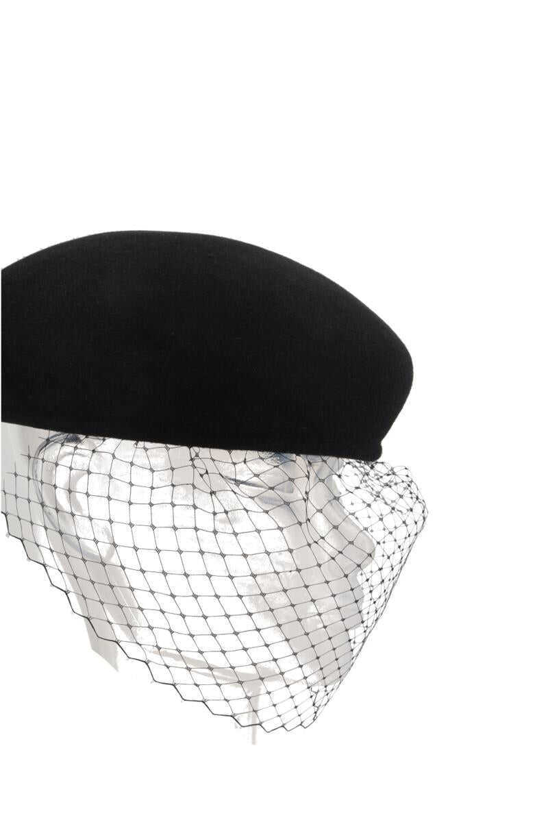 Esarfe Maison Michel Maison Michel Scarfs Black Femei (BM 18037068) 3